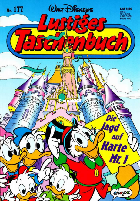 LTB 177 - Die Jagd auf Karte Nr.1 (1.Auflage Ehapa 1992) - 1.png