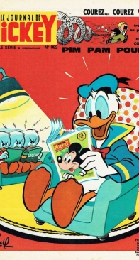Le Journal de Mickey 0992 - Hachette 1971 - French