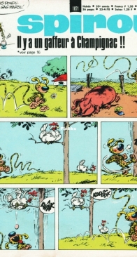 Le Journal de Spirou 1671 - Dupuis 1970 - French