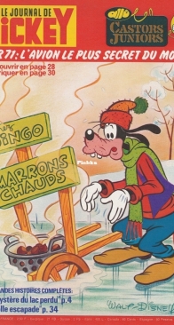 Le Journal de Mickey 1284 - Hachette 1977 - French
