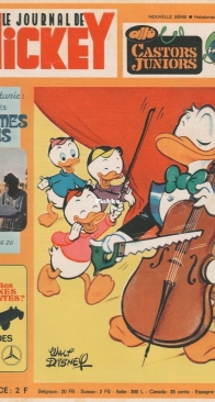 Le Journal de Mickey 1135 - Hachette 1974 - French