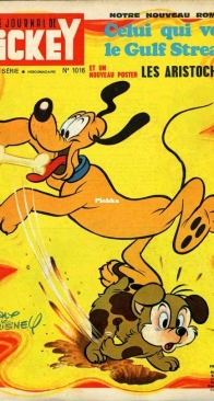 Le Journal de Mickey 1016 - Hachette 1971 - French