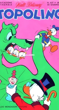 Topolino 0657 - Mondadori 1968 - Italian
