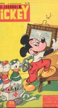 Le Journal de Mickey 0040 - Hachette 1953 - French