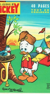 Le Journal de Mickey 0983 - Hachette 1971 - French