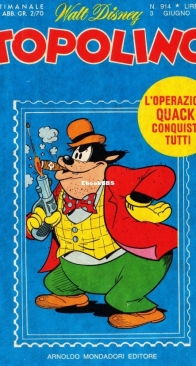 Topolino 0914 - Mondadori 1973 - Italian