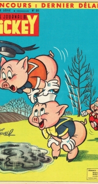Le Journal de Mickey 0511 - Hachette 1962 - French