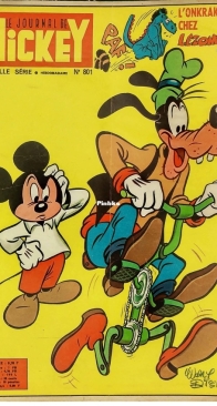 Le Journal de Mickey 0801 - Hachette 1967 - French