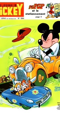 Le Journal de Mickey 1044 - Hachette 1972 - French