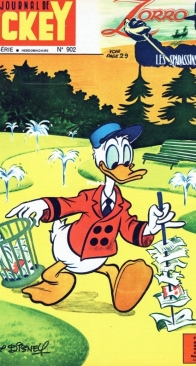 Le Journal de Mickey 0902 - Hachette 1969 - French