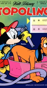 Topolino 1218 - Mondadori 1979 - Italian