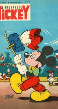 Le Journal de Mickey 0111 - Hachette 1954 - French