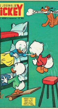 Le Journal de Mickey 0804 - Hachette 1967 - French