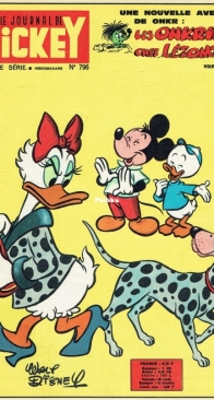 Le Journal de Mickey 0796 - Hachette 1967 - French