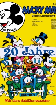 Micky Maus 1971 - 36 - Ehapa - German
