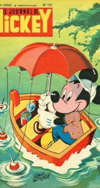 Le Journal de Mickey 0172 - Hachette 1955 - French
