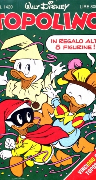 Topolino 1420 - Mondadori 1983 - Italian