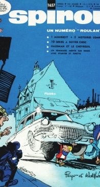 Le Journal de Spirou 1657 - Dupuis 1970 - French