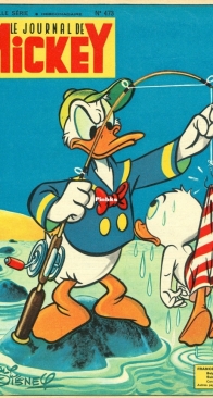 Le Journal de Mickey 0473 - Hachette 1961 - French