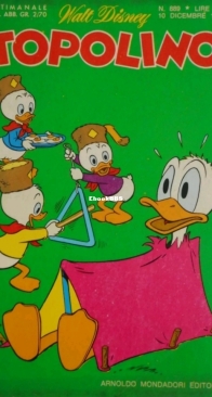 Topolino 0889 - Mondadori 1972 - Italian