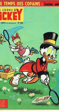 Le Journal de Mickey 0634 - Hachette 1964 - French