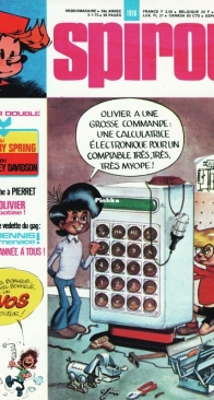 Le Journal de Spirou 1916 - Dupuis 01.1975 - French