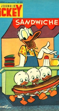 Le Journal de Mickey 0316 - Hachette 1958 - French