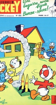 Le Journal de Mickey 0855 - Hachette 1968 - French
