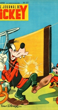 Le Journal de Mickey 0177 - Hachette 1955 - French