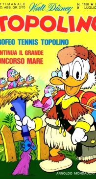 Topolino 1180 - Mondadori 1978 - Italian