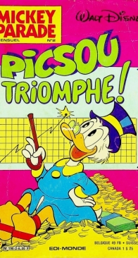 Mickey Parade 002 -  Hachette 1980 - French