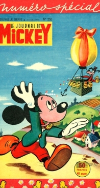Le Journal de Mickey 0255 - Hachette 1957 - French