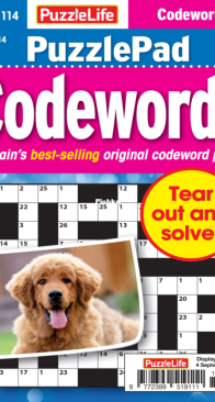 Puzzle Life - PuzzlePad Codewords - Issue 114 - 08.2025 - English