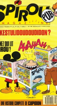 Le Journal de Spirou 2642 - Dupuis 1988 - French