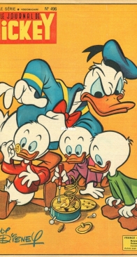 Le Journal de Mickey 0496 - Hachette 1961 - French