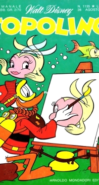 Topolino 1135 - Mondadori 1977 - Italian