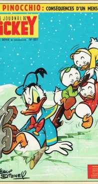 Le Journal de Mickey 0607 - Hachette 1964 - French