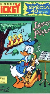 Le Journal de Mickey 0926 - Hachette 1970 - French