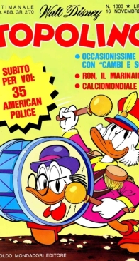 Topolino 1303 - Mondadori 1980 - Italian