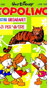 Topolino 1609 - Mondadori 1986 - Italian