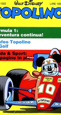 Topolino 1502 - Mondadori 1984 - Italian