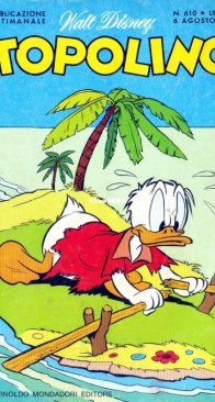 Topolino 0610 - Mondadori 1967 - Italian
