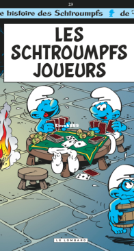 Les Schtroumpfs 23 - Les Schtroumpfs Joueurs - Le Lombard - French