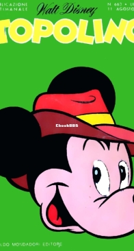 Topolino 0663 - Mondadori 1968 - Italian