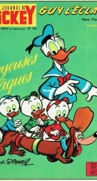 Le Journal de Mickey 0724 - Hachette 1966 - French