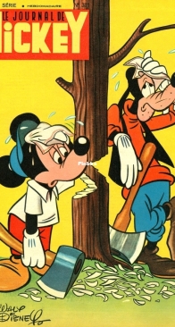 Le Journal de Mickey 0381 - Hachette 1959 - French