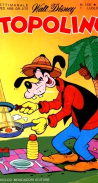 Topolino 1231 - Mondadori 1979 - Italian