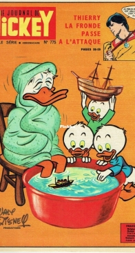Le Journal de Mickey 0775 - Hachette 1967 - French