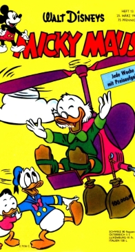 Micky Maus 1961-13 - Ehapa - German