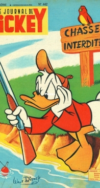 Le Journal de Mickey 0442 - Hachette 1960 - French